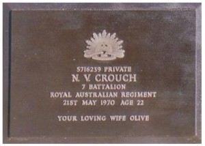 crouch plaque