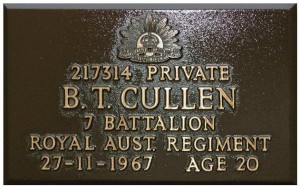 cullen plaque