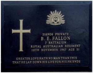 fallon plaque