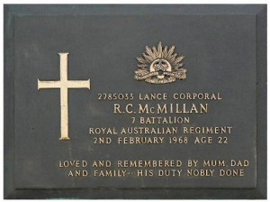 mcmillan plaque